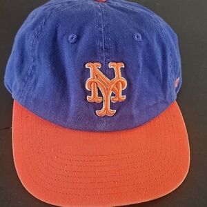Men's New York Mets 47 Brand Royal/Orange 47 Brand MLB Size One Size